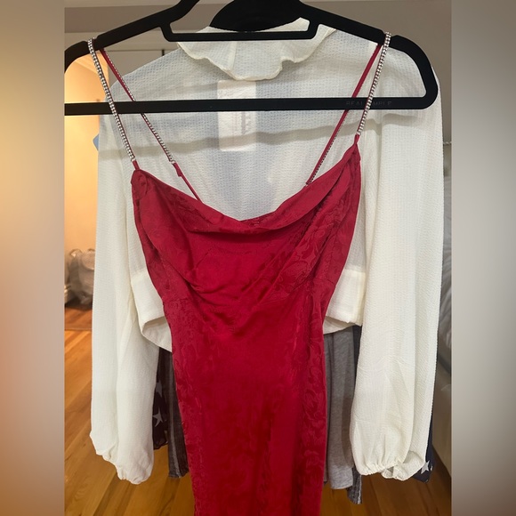 For Love and Lemons Red Dress - Picture 3 of 3